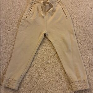 Kids Tan Jogger Pants